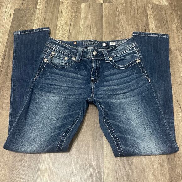 Miss Me Skinny Jeans – Size 28 – Med Wash – Style MP7555S - Picture 6 of 8